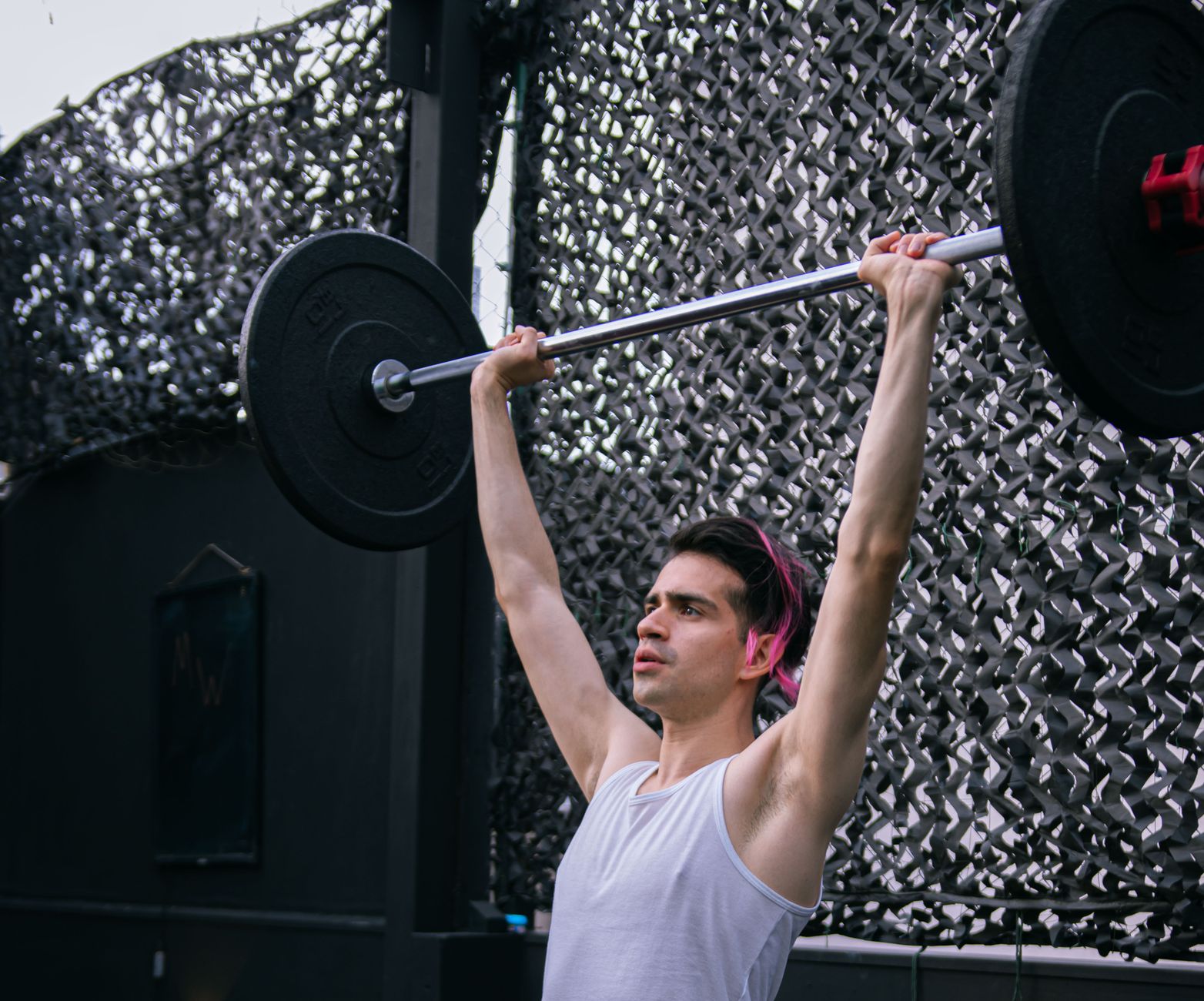 WOD de levantamiento olímpico con barra en CrossFit Vigo, Coia