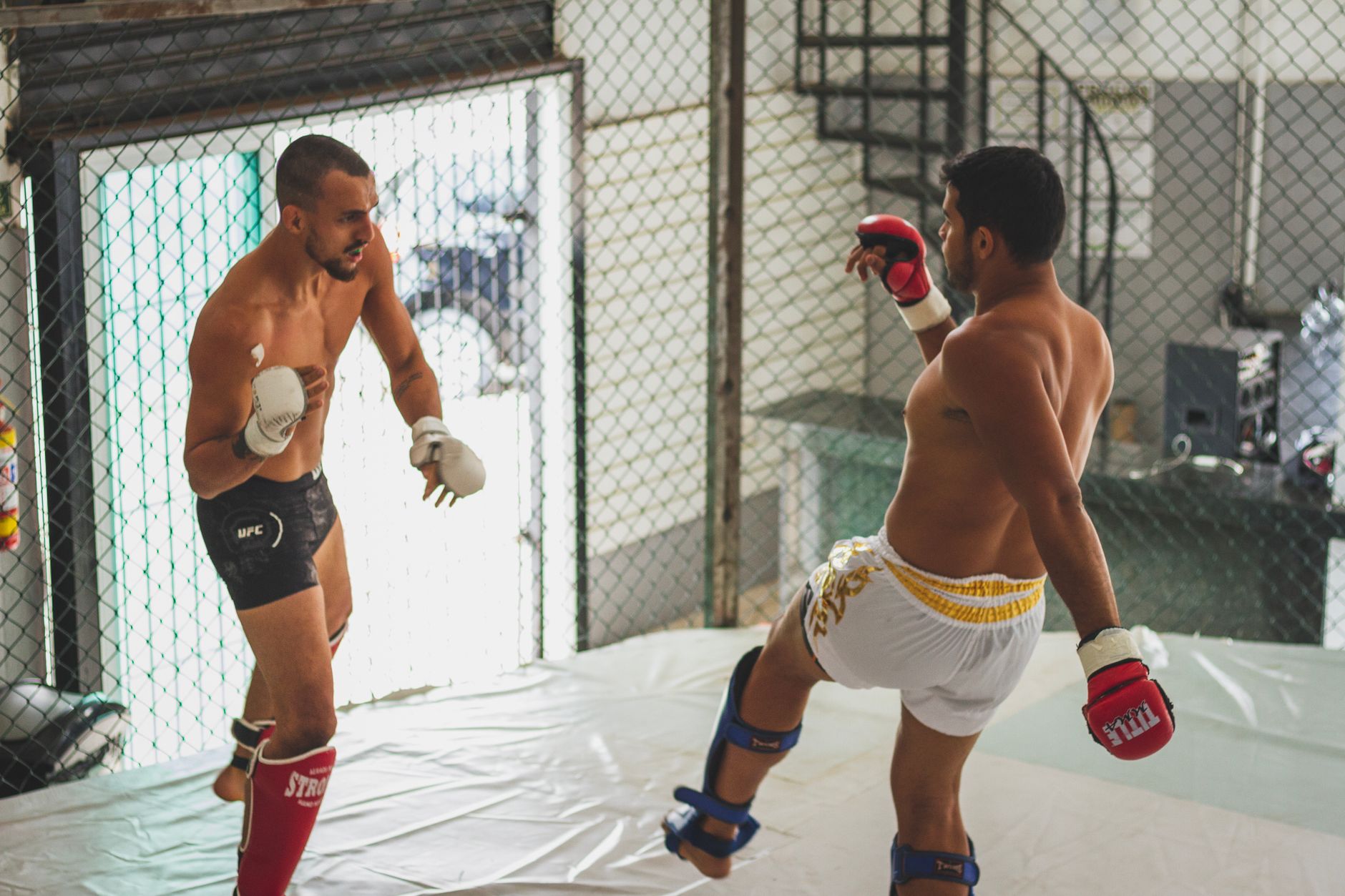 Entrenamiento de boxeo y sparring en Girona Boxing Club