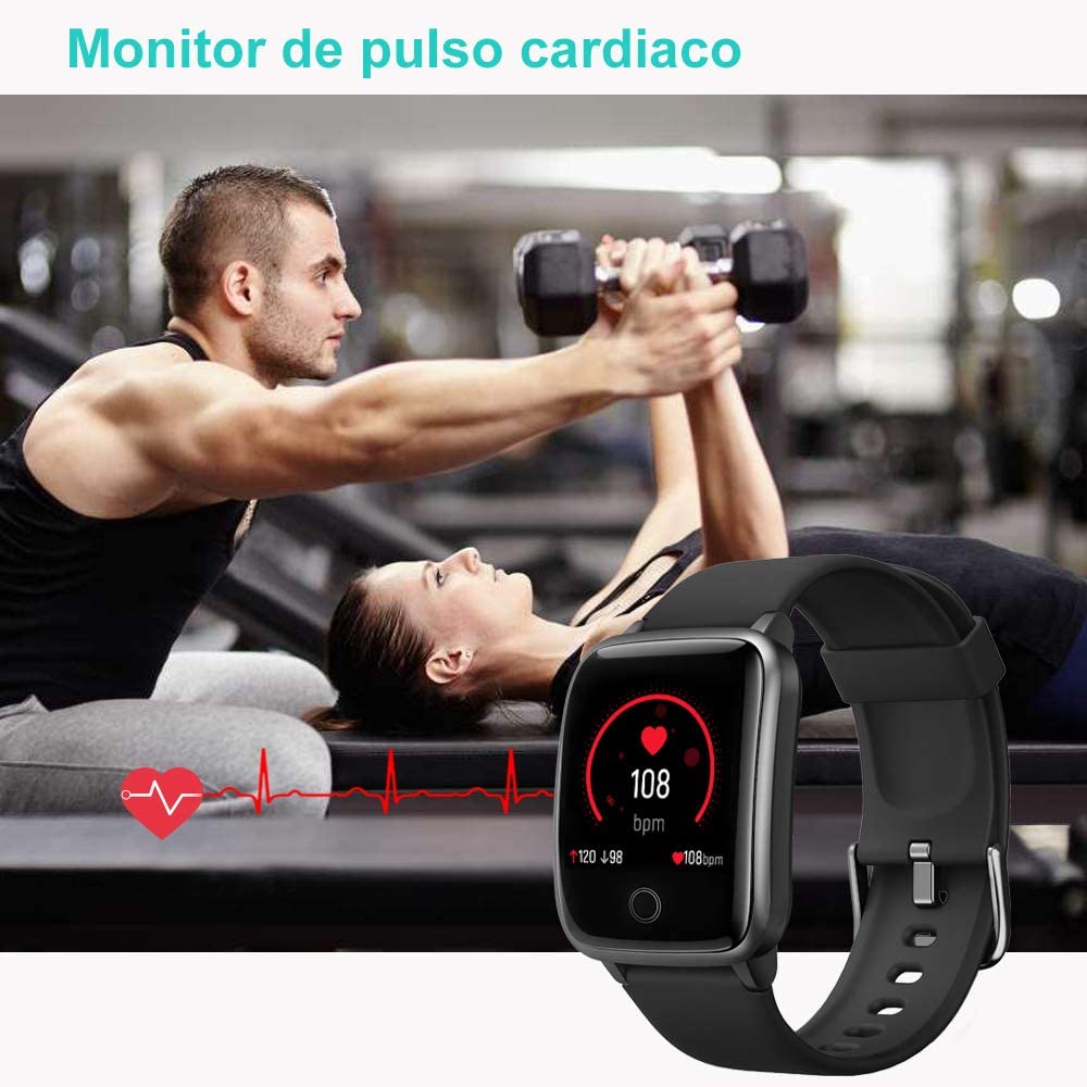 Pulsometro en pulsera de actividad