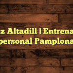 Aritz Altadill | Entrenador personal Pamplona