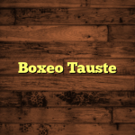 Boxeo Tauste