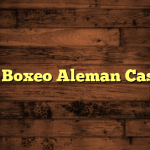 C. D. Boxeo Aleman Castillo