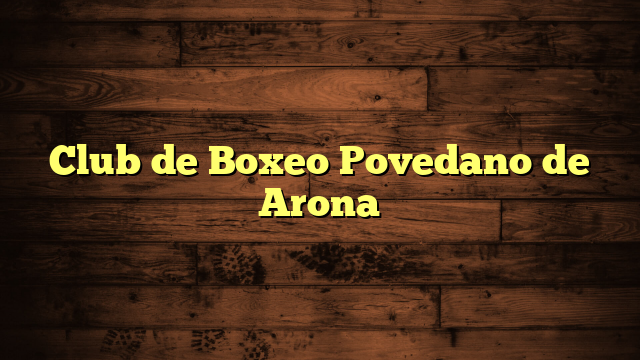 Club de Boxeo Povedano de Arona