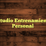 Estudio Entrenamiento Personal