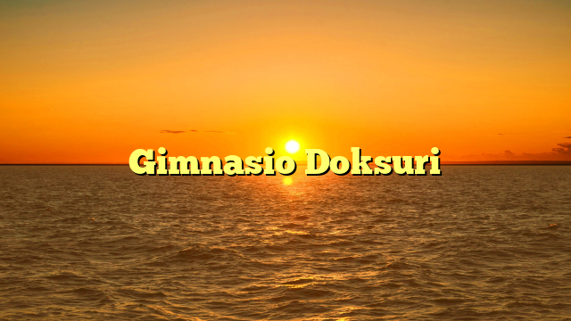 Gimnasio Doksuri