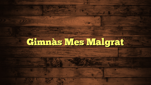 Gimnàs Mes Malgrat