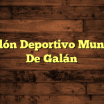Pabellón Deportivo Municipal De Galán
