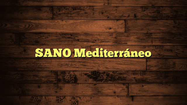 SANO Mediterráneo