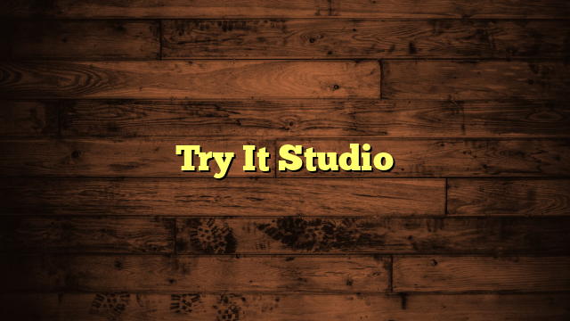 Try It Studio