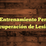 Élite. Entrenamiento Personal y Recuperación de Lesiones